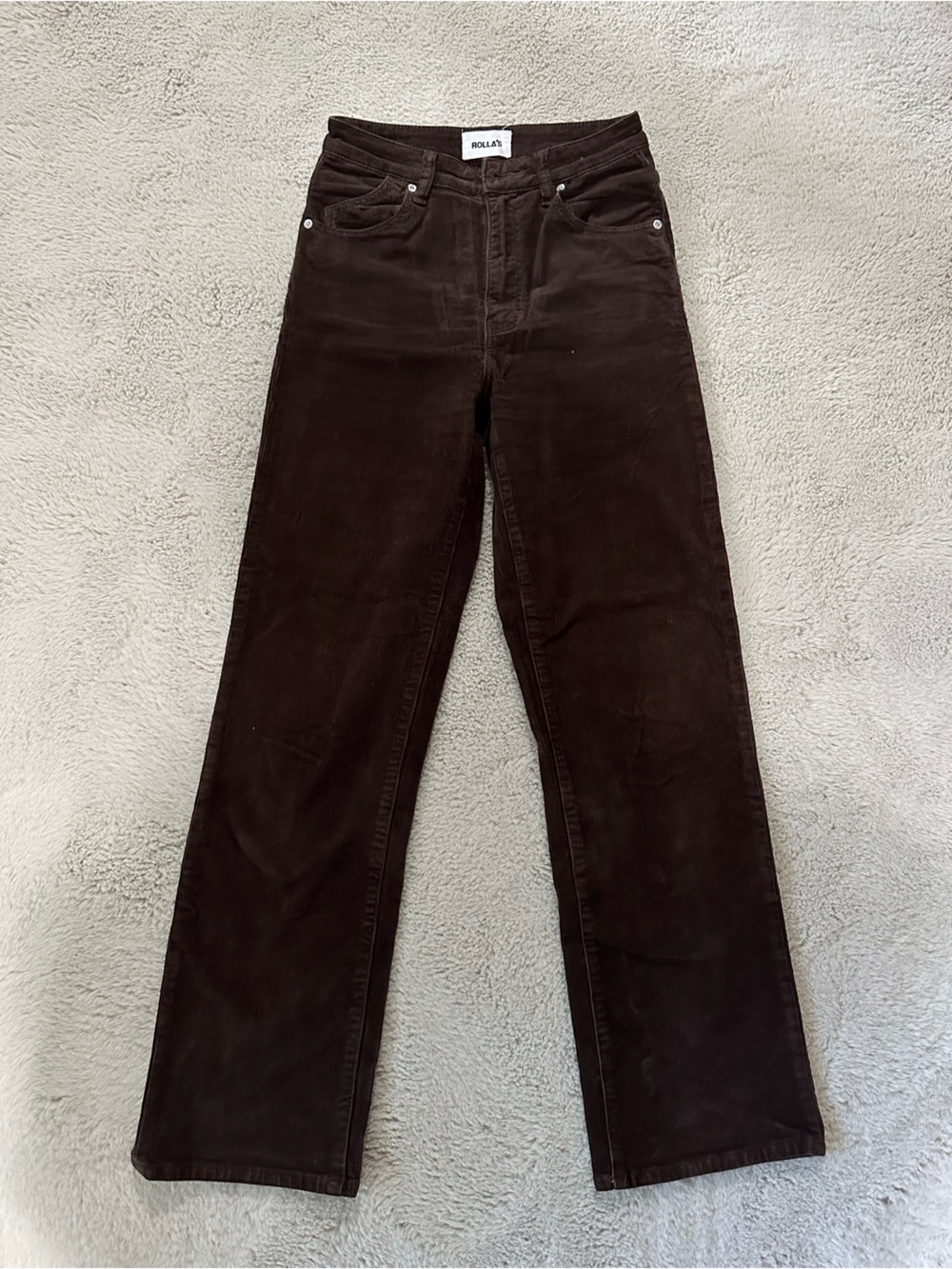 ROLLA'S Dark Brown Corduroy Pants